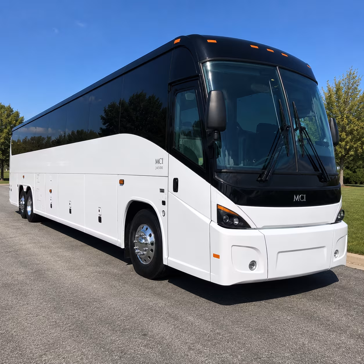 bus rental options for margate trips