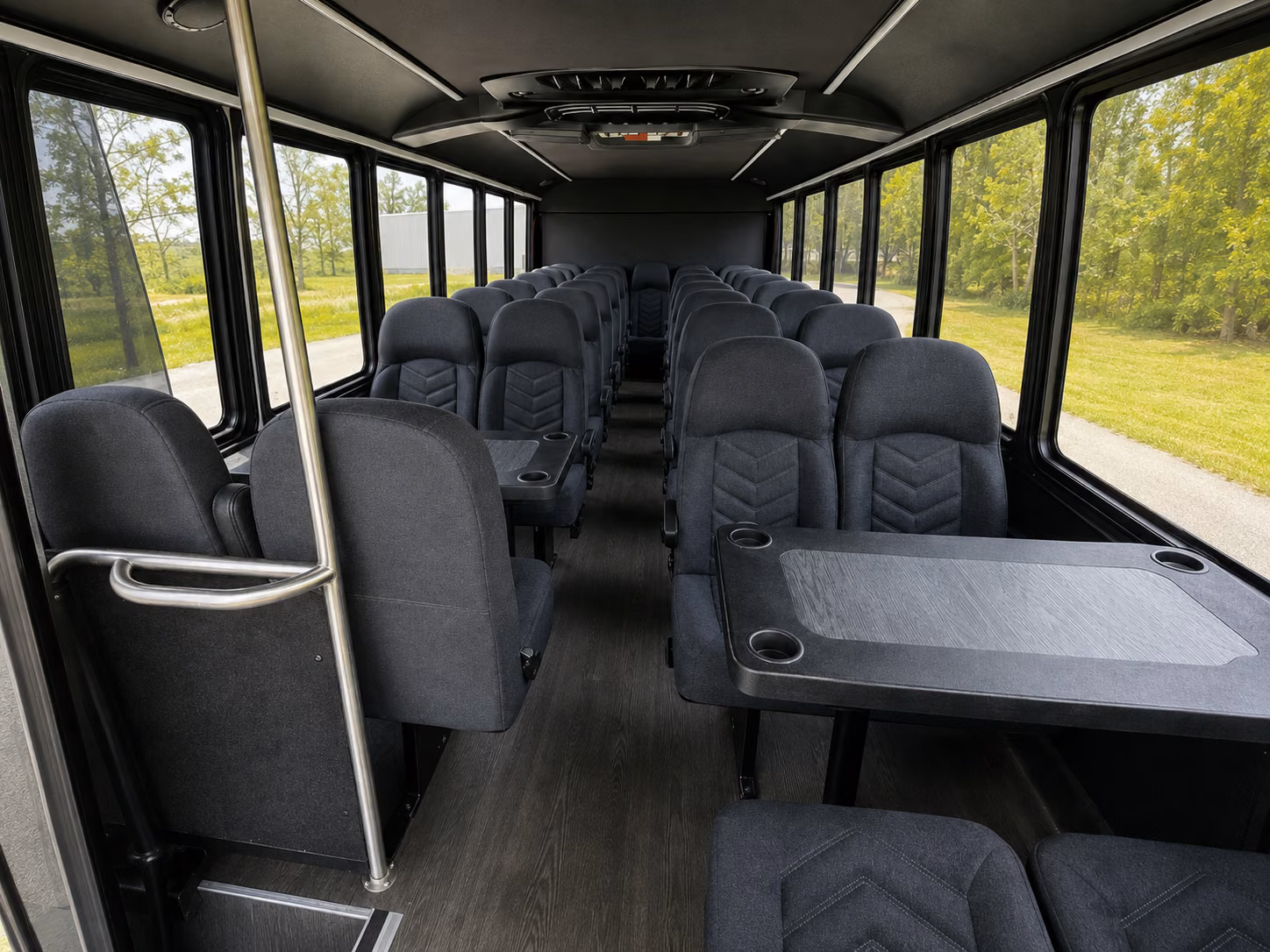 margate 20 passenger minibus interior