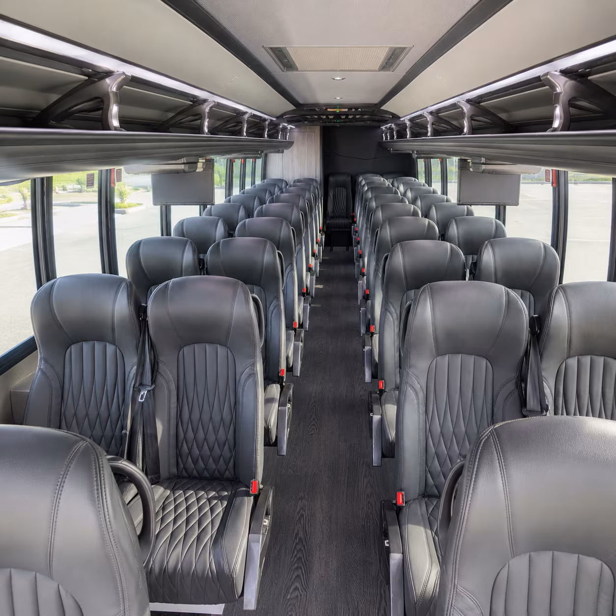 margate 30 passenger minibus interior