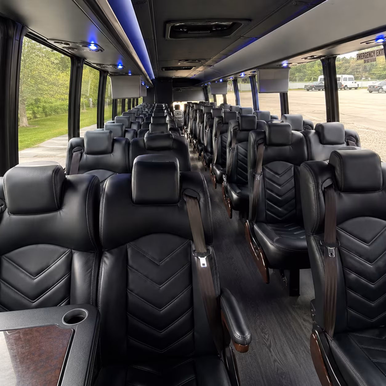 margate 35 passenger minibus interior