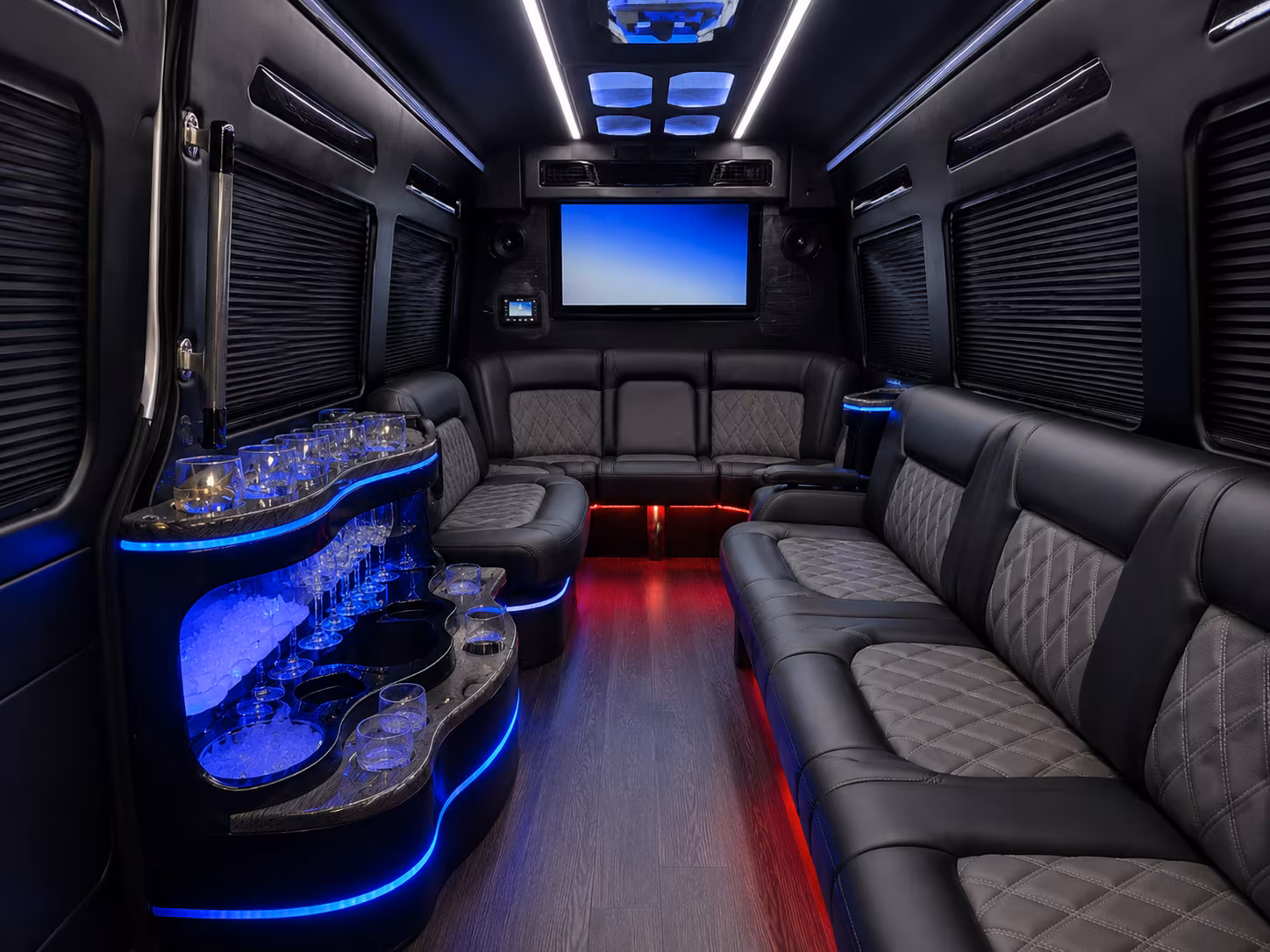 margate sprinter limousine inside